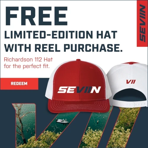 Manufacturer Rebate Offer: Free Hat with SEVIIN Reel Purchase