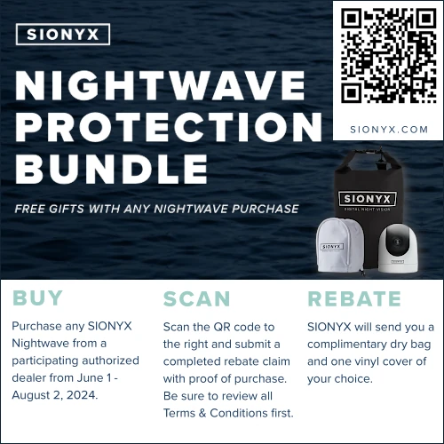 Manufacturer Rebate Offer: Free gifts with any Sionyx Nightwave purchase
